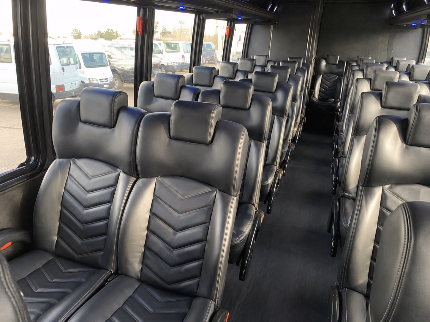 lauderhill prom transportation onboard seating